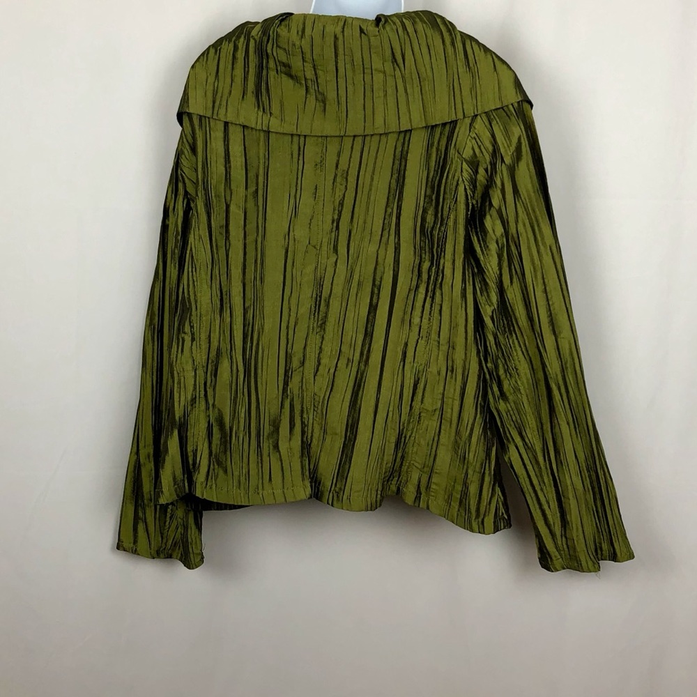 Bala Bala Button Front Collared Jacket Pockets Xl - image 4